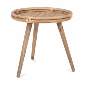 KidsDepot Tafel Mylla Rotan Rond - Naturel