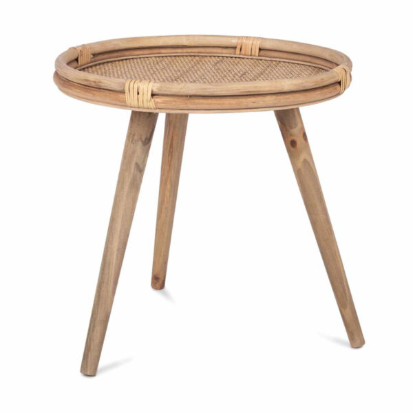 KidsDepot Tafel Mylla Rotan Rond - Naturel