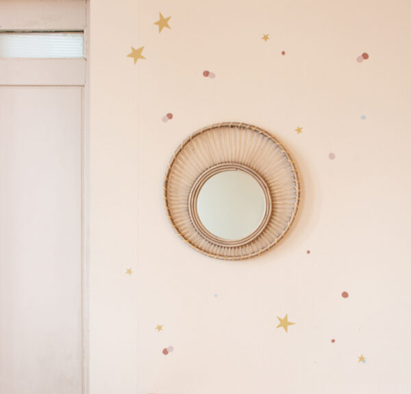 KidsDepot Spiegel Mica Bamboe - Naturel