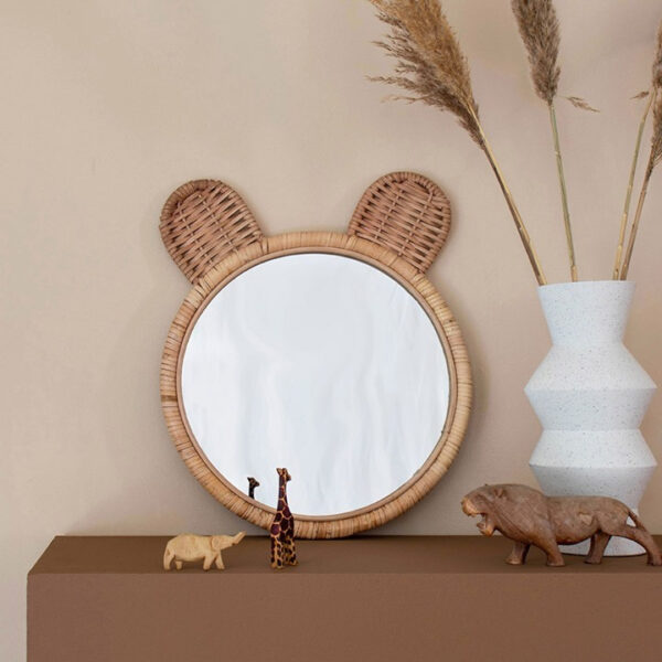 KidsDepot Spiegel Minon Bamboe - Naturel
