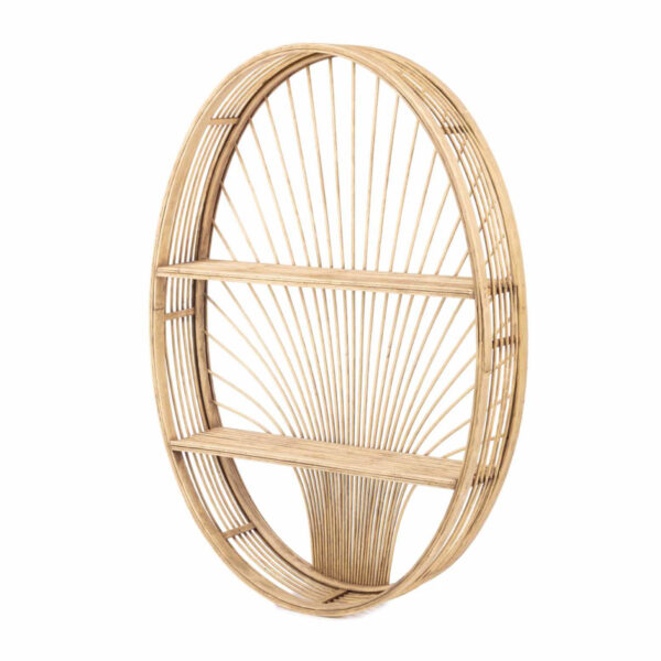 KidsDepot Wandrek Messa Rotan Ovaal - Naturel