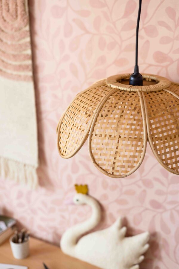 KidsDepot Hanglamp Rotan Fie - Naturel