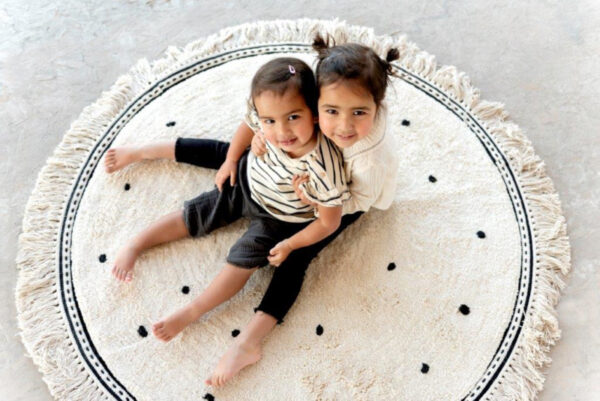 Tapis Petit Vloerkleed - Anna Dots Cream