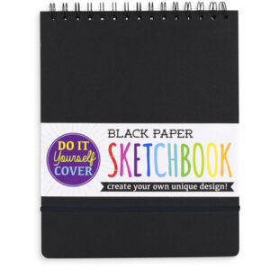 Ooly Schetsboek Zwart Papier Groot