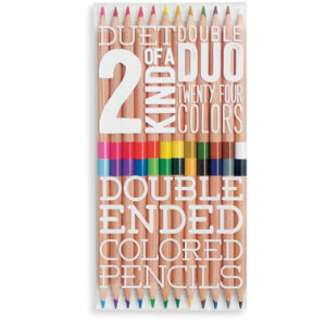 Ooly Potloden Dubbelzijdig 2 of a Kind - 24 kleuren