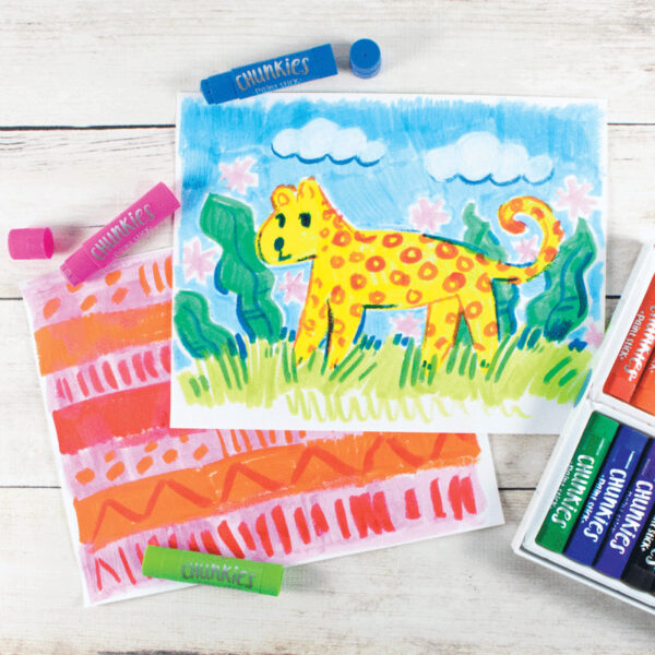 Ooly Verfstiften Chunkies Paint Sticks - 12 kleuren