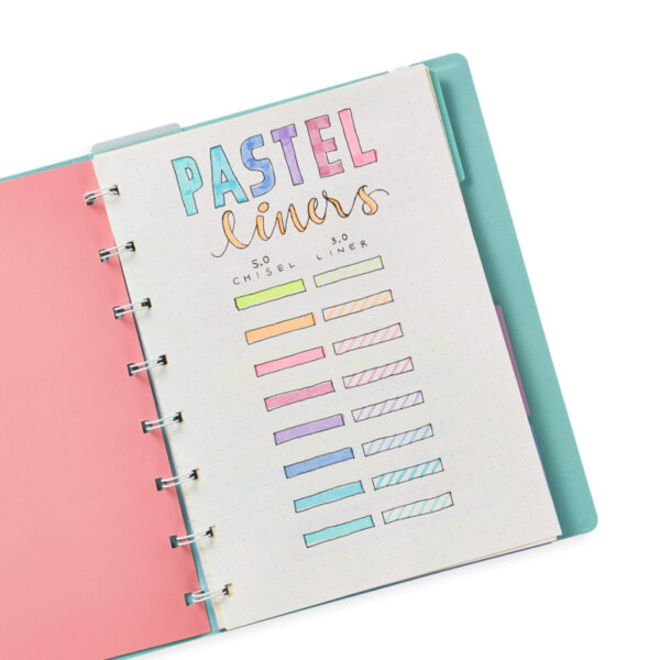Ooly Stiften Dubbelzijdig Pastel Liners - Set van 8 Pastel stiften