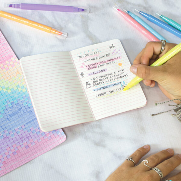 Ooly Stiften Dubbelzijdig Pastel Liners - Set van 8 Pastel stiften