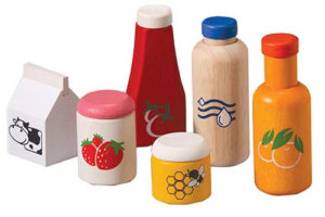 Plantoys Houten Eten en Drinken Set