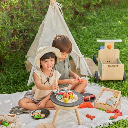 Plantoys Speel Set - BBQ Set +3jr
