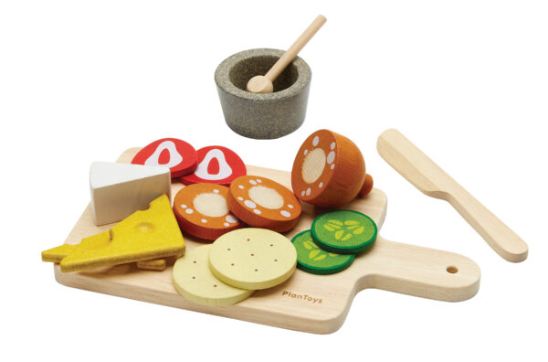 Plantoys Speel Set - Kaas en Charcuterie Plank +2jr