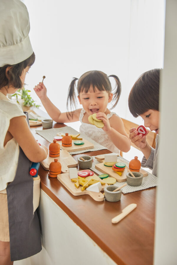 Plantoys Speel Set - Kaas en Charcuterie Plank +2jr