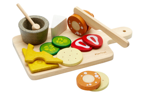 Plantoys Speel Set - Kaas en Charcuterie Plank +2jr