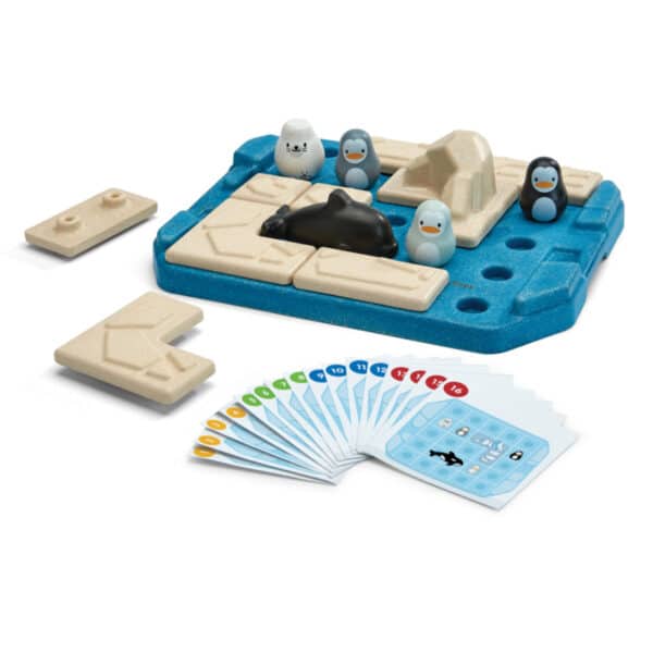 Plantoys Spelletje Vind de Pinguin + 3jr