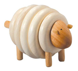 Plantoys Houten Puzzel - Stapel Schaap