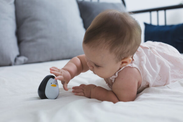 Plantoys Houten Baby Tuimel Pinguin