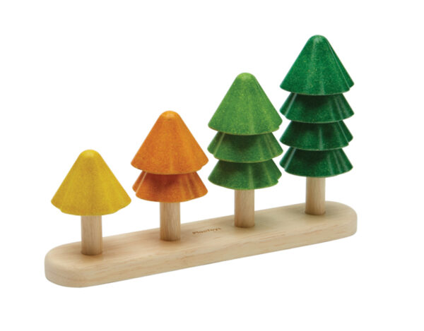 Plantoys Houten Sorteerspel Bomen + 18m