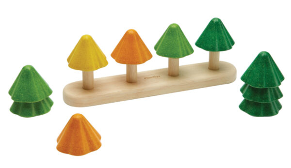 Plantoys Houten Sorteerspel Bomen + 18m