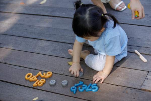 Plantoys Houten Cijfers en Symbolen
