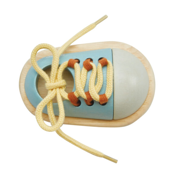 Plantoys Orchard Collectie Houten Schoen met Veters + 3jr