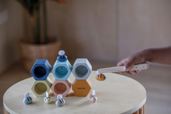 Plantoys Orchard Collectie Houten Bijenkorf + 3jr