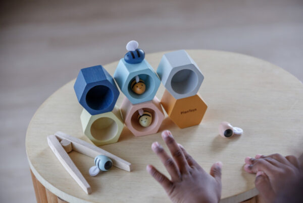 Plantoys Orchard Collectie Houten Bijenkorf + 3jr