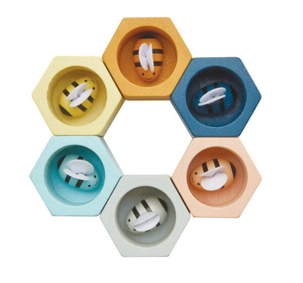 Plantoys Orchard Collectie Houten Bijenkorf + 3jr
