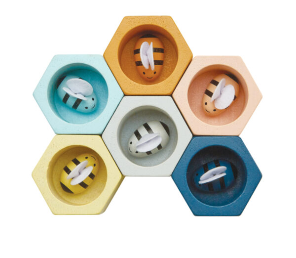 Plantoys Orchard Collectie Houten Bijenkorf + 3jr