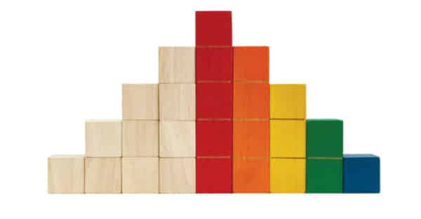 Plantoys Tel Blokken +18m