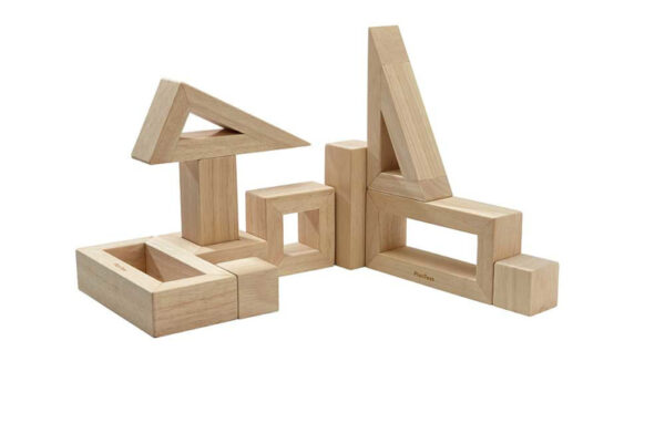 Plantoys Houten Blokken Holle Blokken - Naturel (op=op)