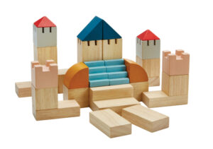 Plantoys Orchard Collectie Houten Creatieve Blokken + 18m