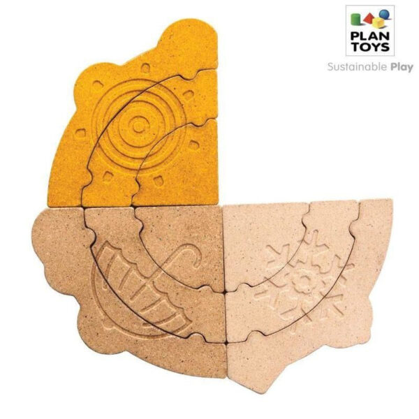 Plantoys Houten Puzzel Seizoenen Puzzel - Weather Dress Up