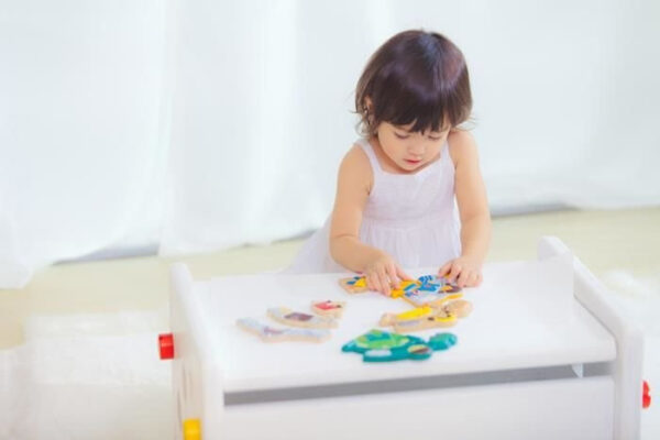 Plantoys Houten Puzzel Seizoenen Puzzel - Weather Dress Up