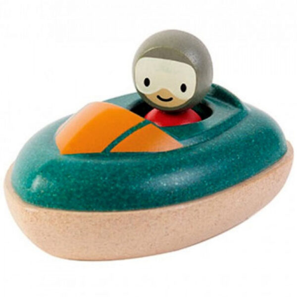 Plantoys Houten Badspeeltje - Speedboot