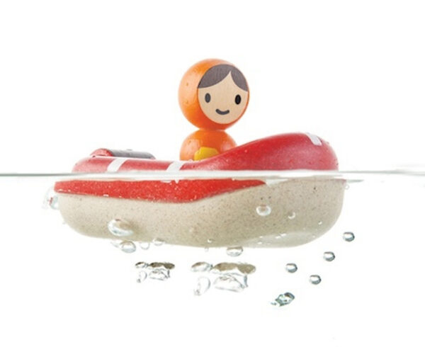 Plantoys Houten Badspeeltje - Reddingsboot