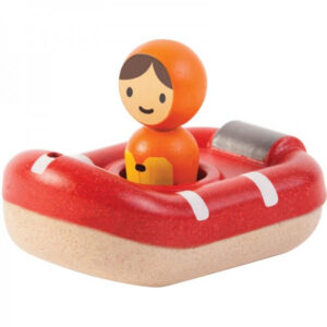 Plantoys Houten Badspeeltje - Reddingsboot
