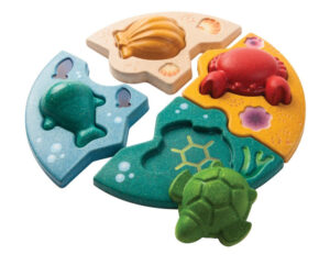 Plantoys Houten Puzzel Marine