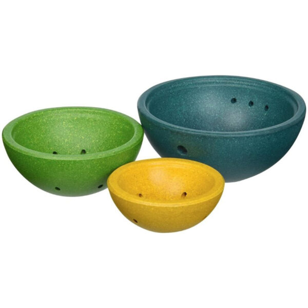 Plantoys Houten Badspeeltje - Watergiet Schaaltjes