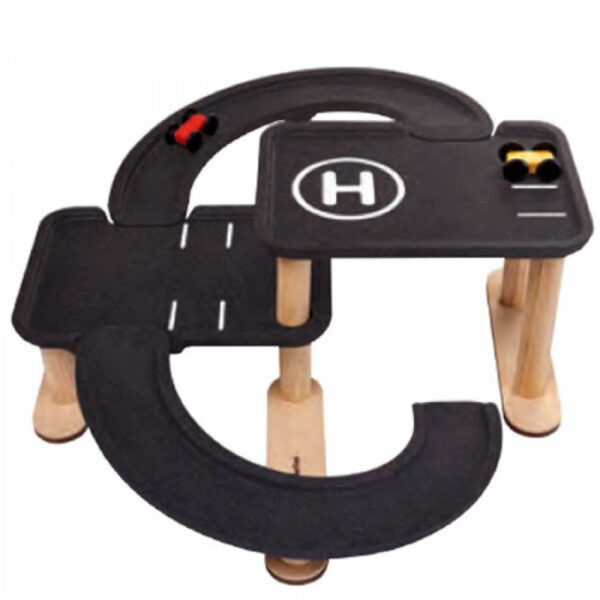 Plantoys Houten Garage Parkeergarage - Zwart
