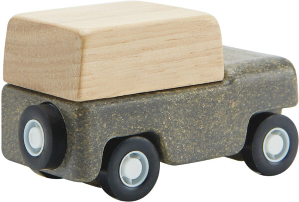 Plantoys Road System Houten Auto Grijs + 3jr