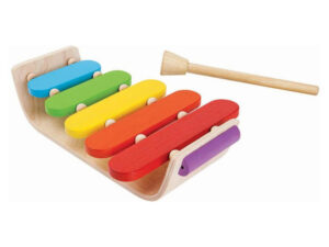 Plantoys Houten Ovalen Xylofoon - Vanaf 1 jaar