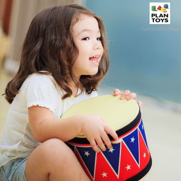 Plantoys Houten Muziekinstrument Musical Band - Rood