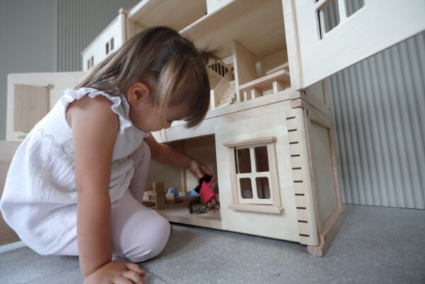 Plantoys Houten Poppenhuis - Victoriaans Poppenhuis