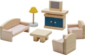 Plantoys Poppenhuis Orchard - Meubelset Woonkamer