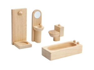 Plantoys Poppenhuis Classic - Meubelset Badkamer +3jr