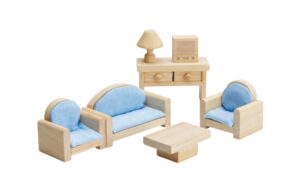 Plantoys Poppenhuis Classic - Woonkamer Set +3jr