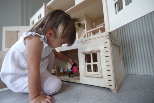 Plantoys Poppenhuis Classic - Woonkamer Set +3jr