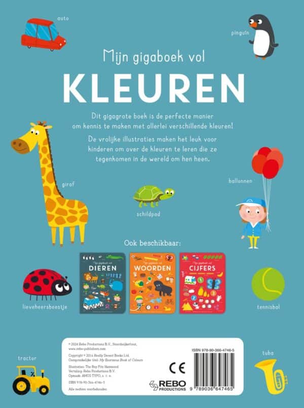 Mijn Gigaboek vol Kleuren 9789036647465