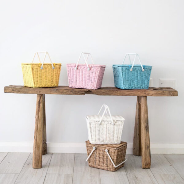 Olli Ella Piki Basket - Naturel