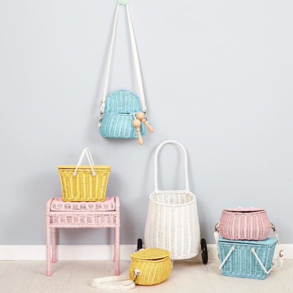 Olli Ella Piki Basket - Naturel